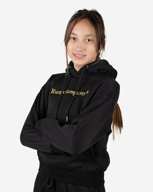 Hoodie Black Launch Edition - YoungChampions®